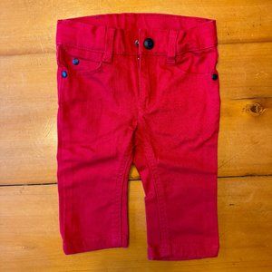 Jacadi Red Jeans (6M)
